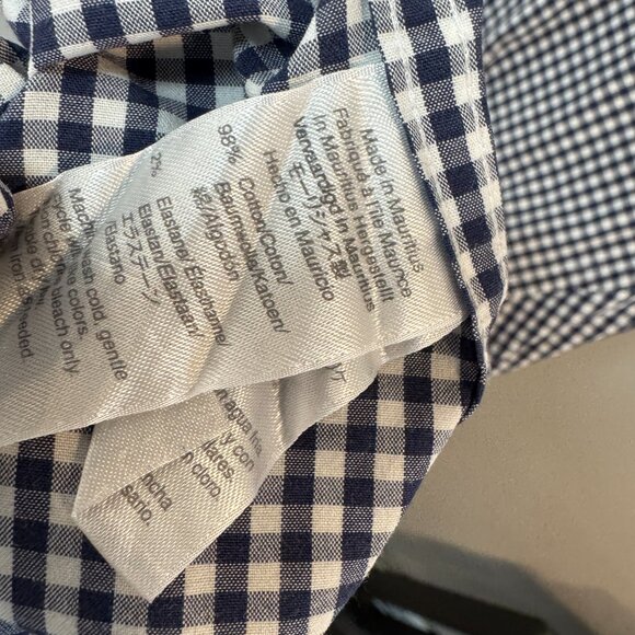 EUC Check button down shirt with chest pocket J crew - Picture 4 of 10